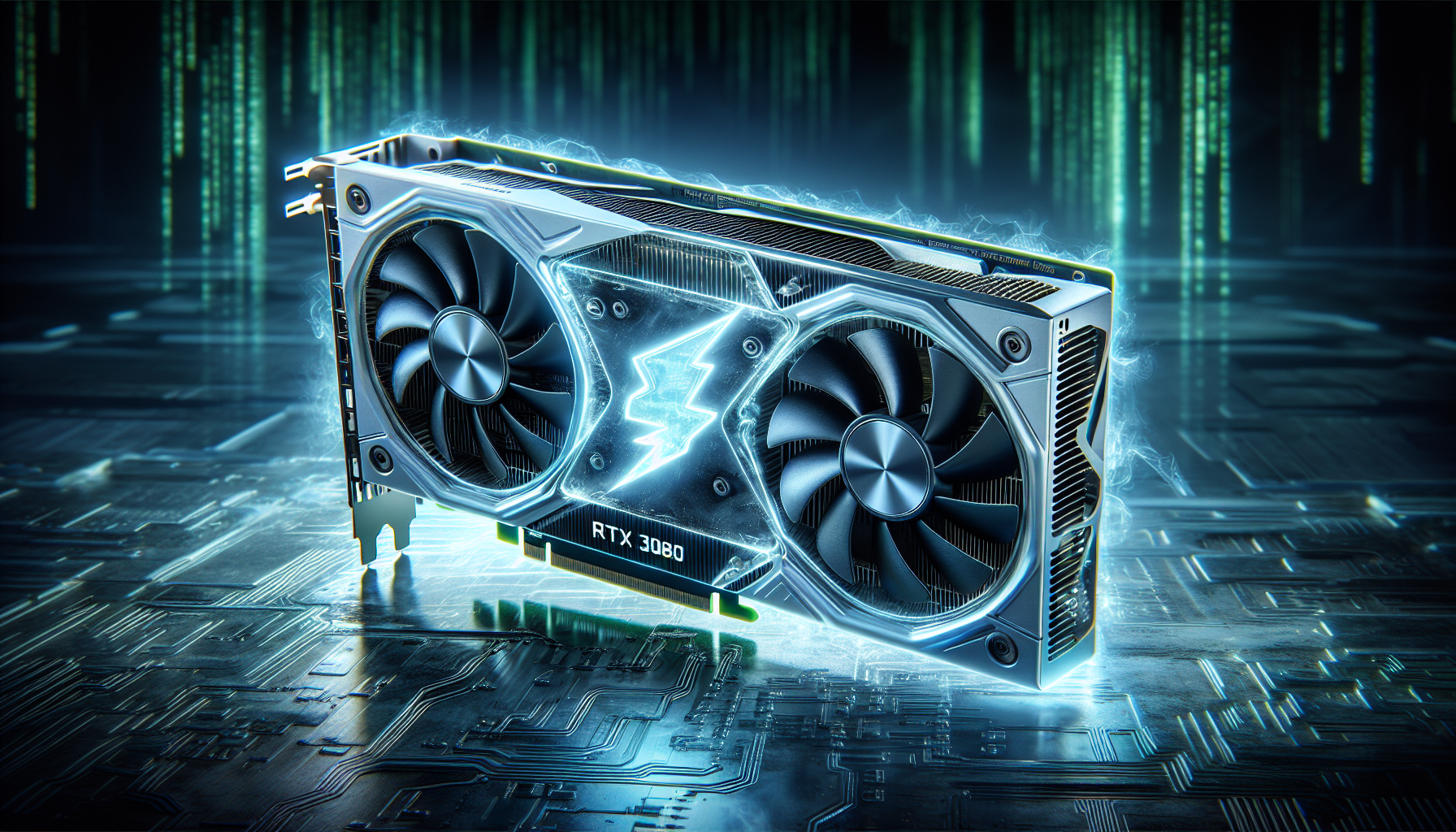 Illustration of the innovative cooling solutions of the RTX 3080