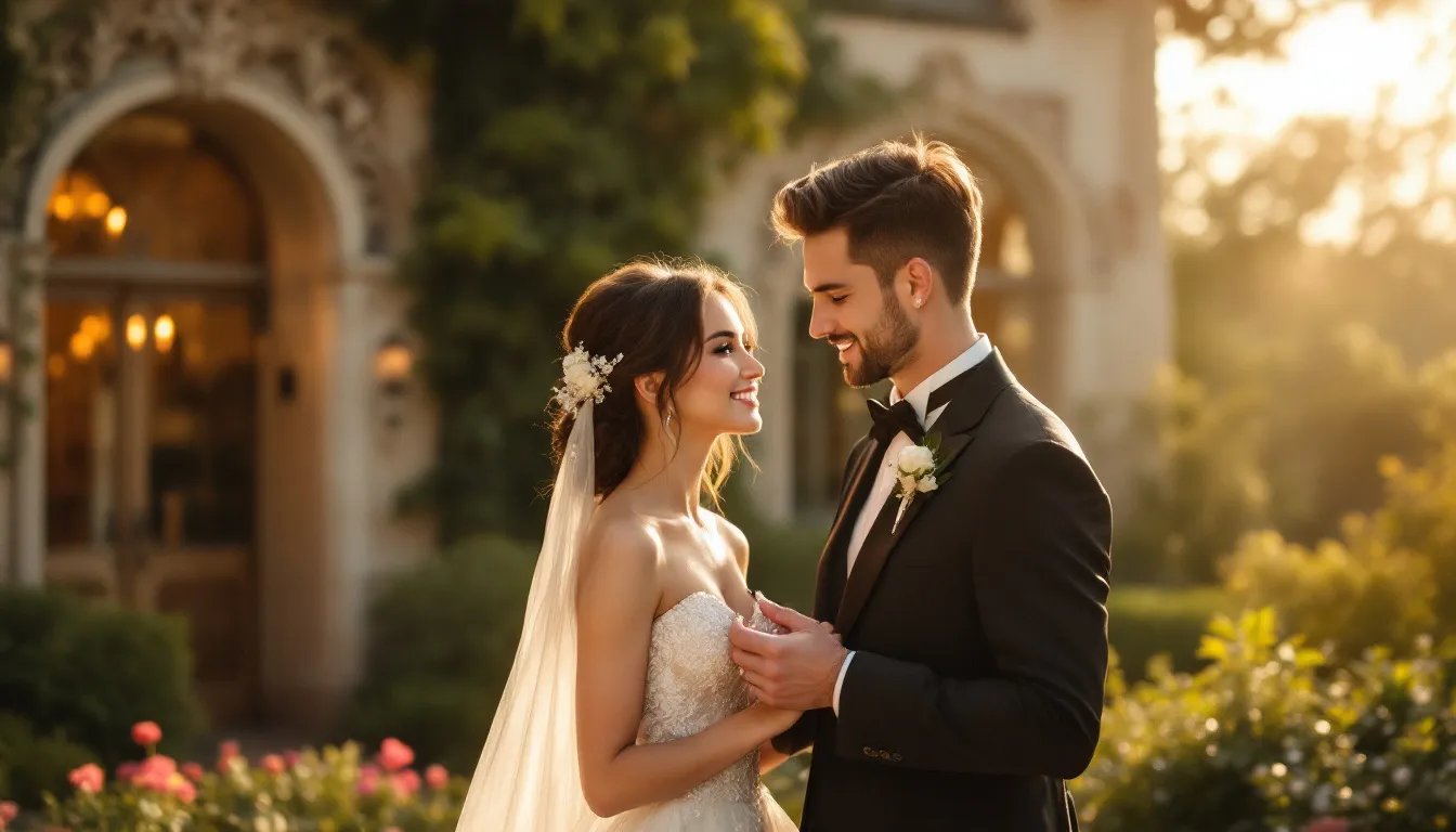 A unique wedding photography moment captured by a professional event photographer.