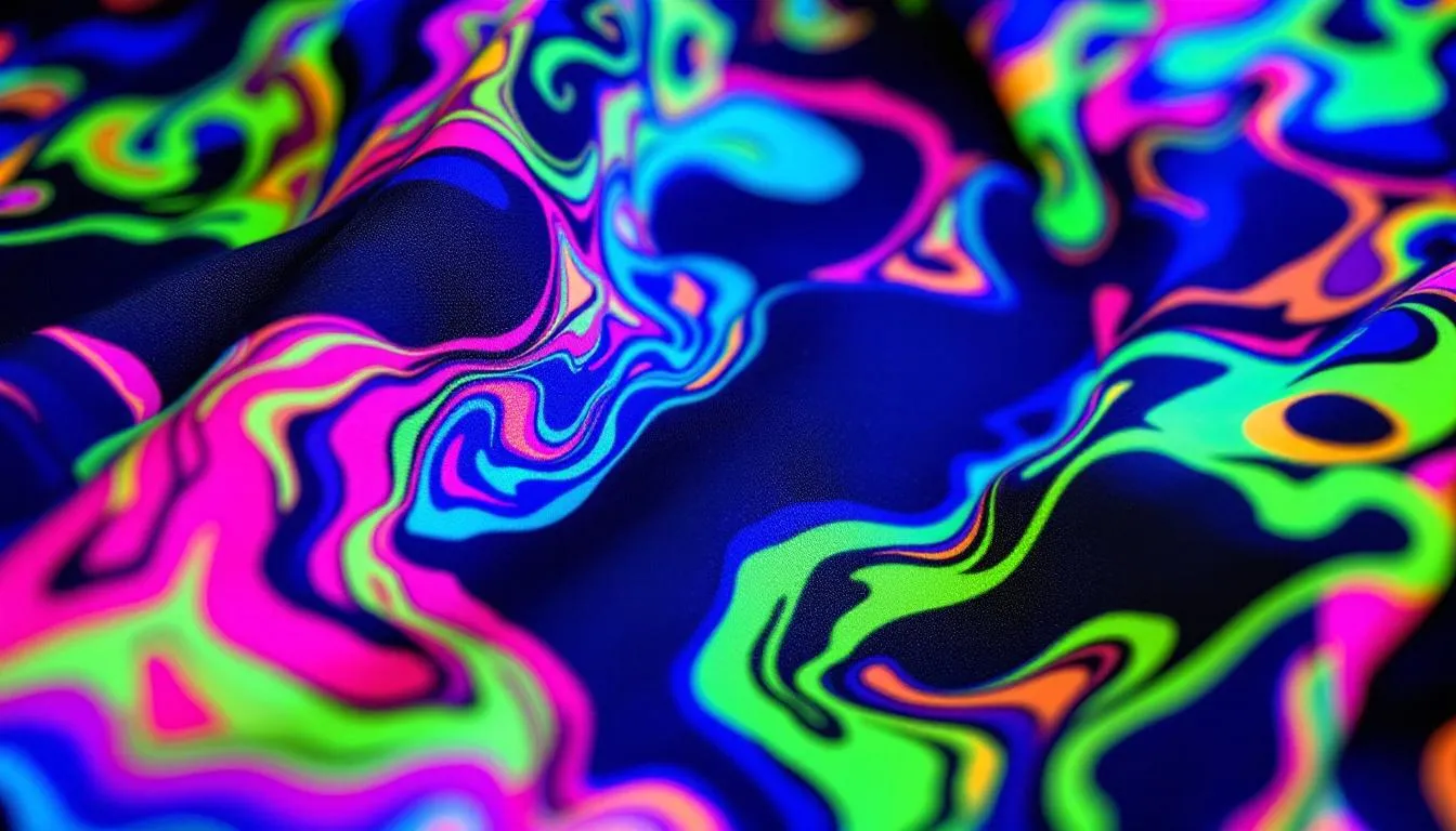psychedelic clothing pattern