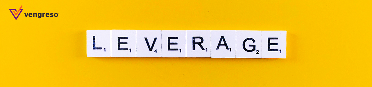 scrabble pieces spelling the word leverage