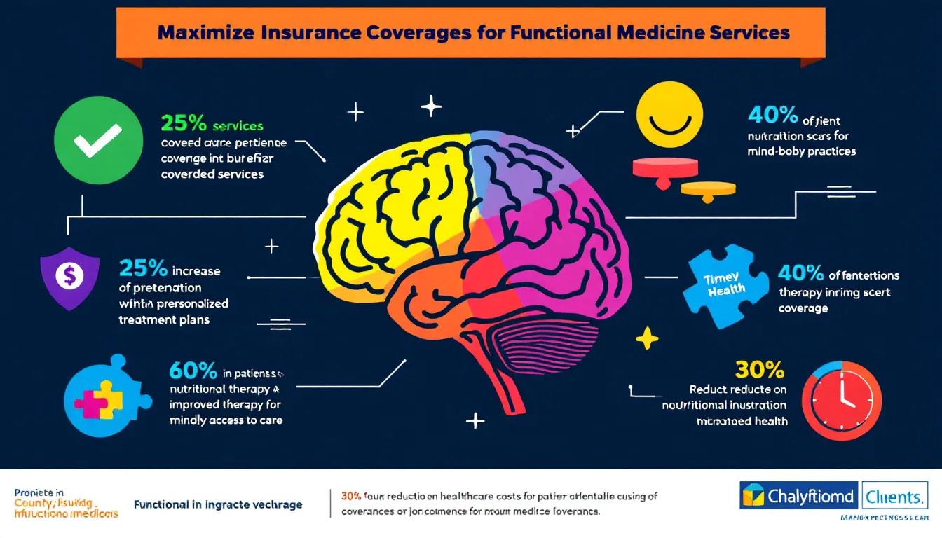 Maximizing insurance benefits for functional medicine services.