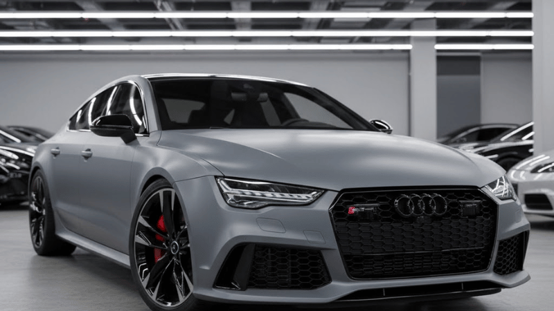 Satin Nardo Grey Wrap