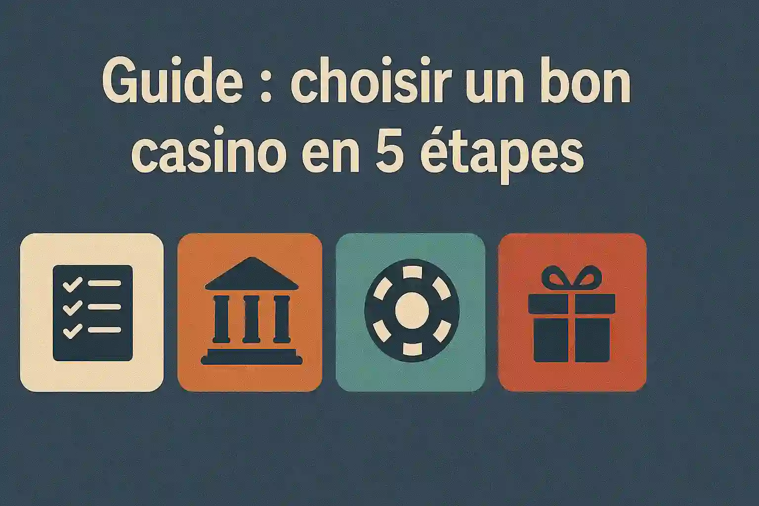 Guide : comment choisir un bon casino en ligne ?
