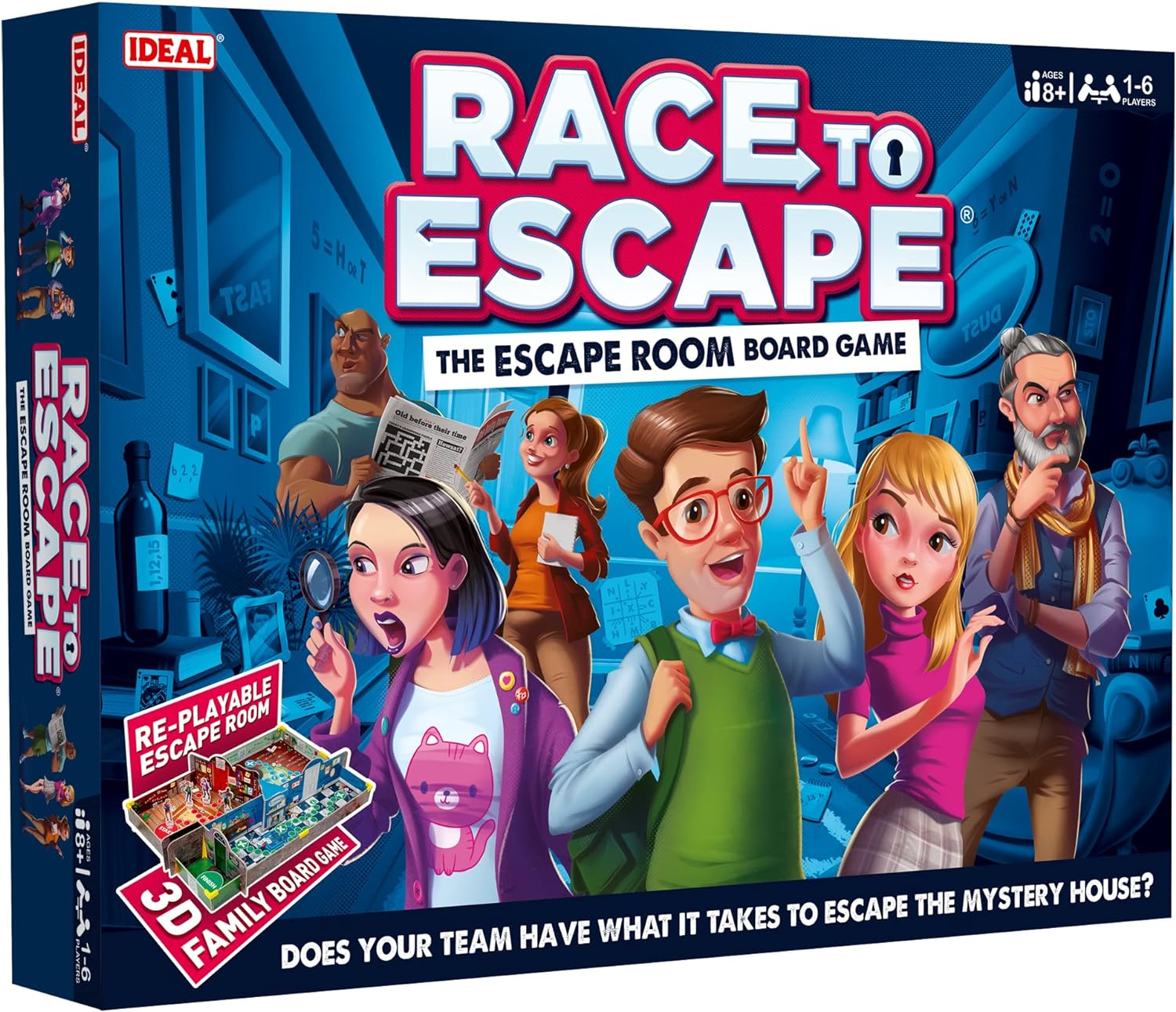 Race To Escape the escape room board game