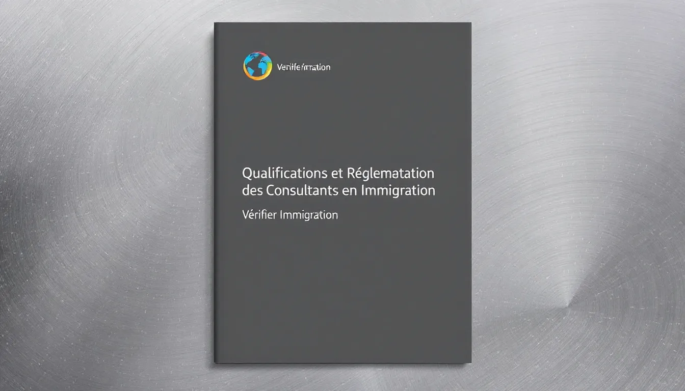 Vérifier les qualifications et la réglementation des consultants en immigration.