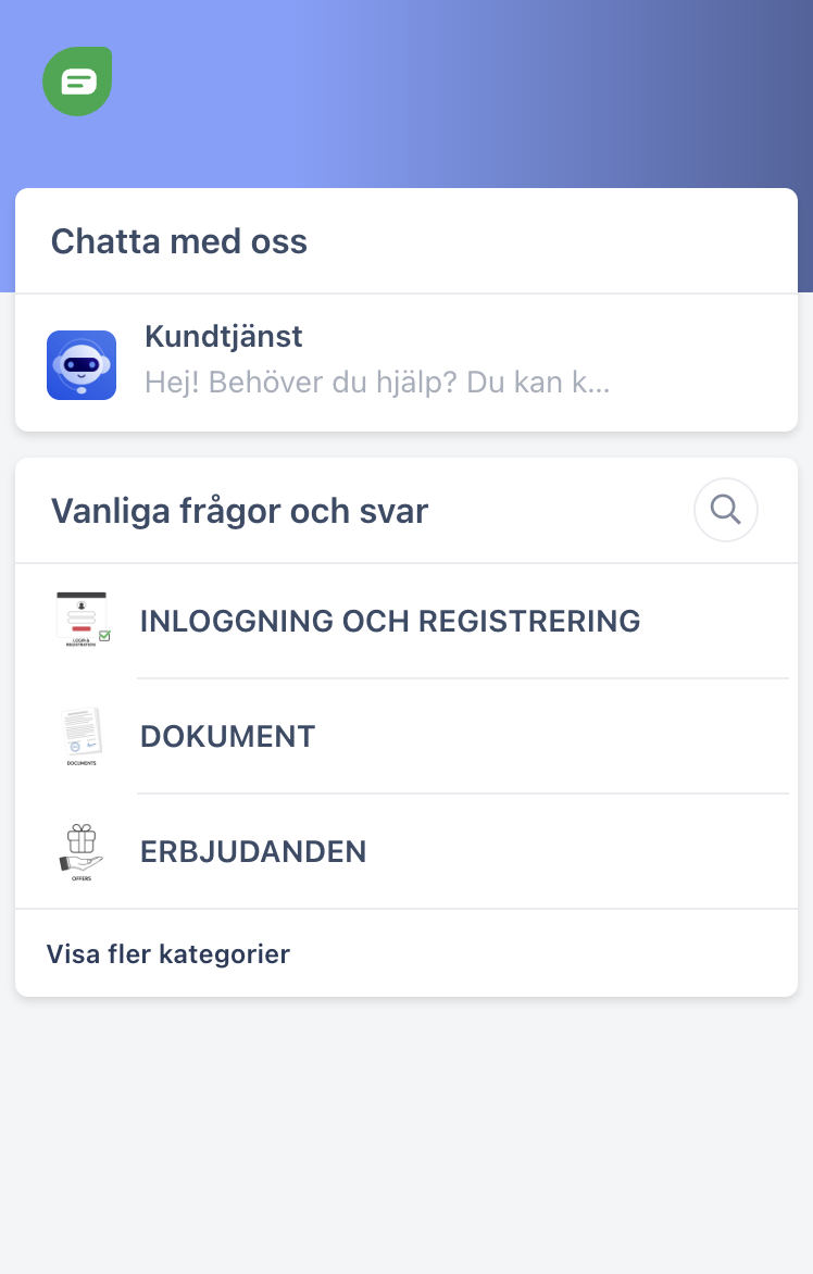 Play Kasino online casino kundtjänst med live chat och vanliga frågor