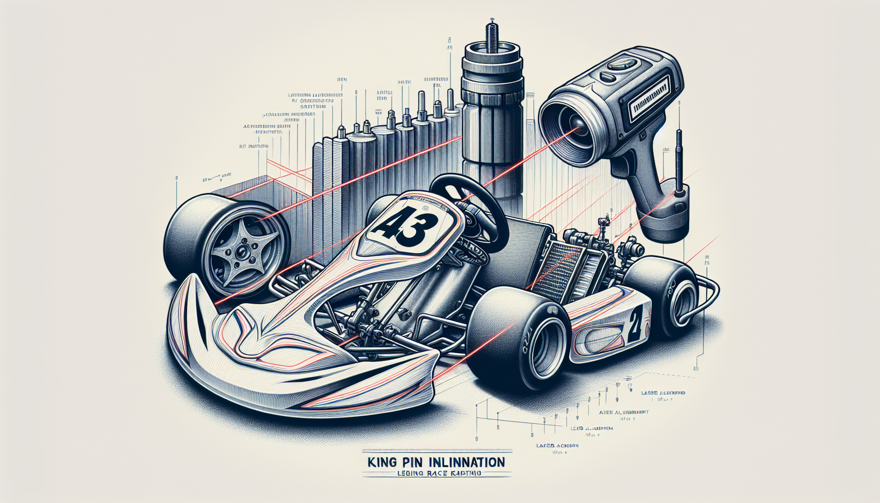 Importance of King Pin Inclination (KPI) in kart setup