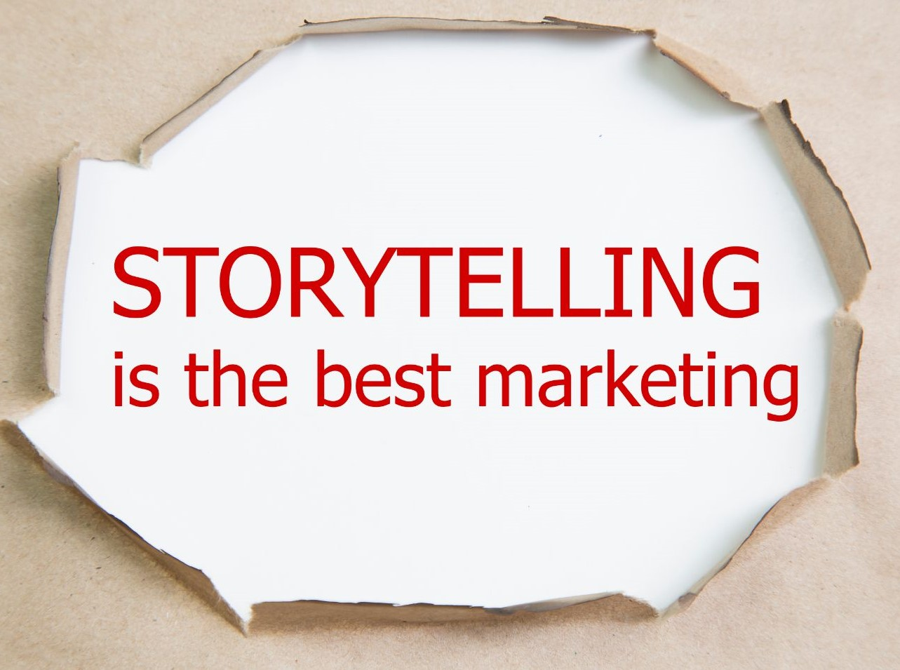 What is marketing storytelling