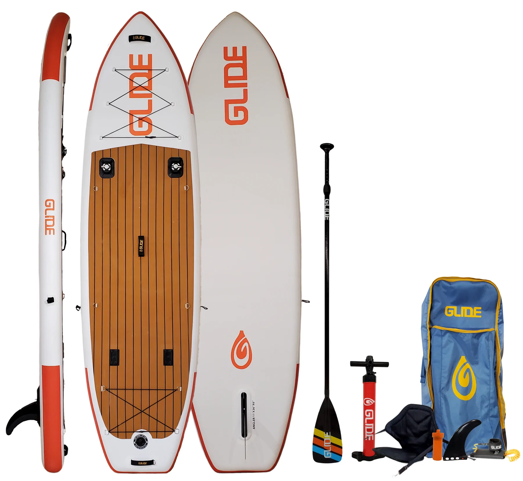 glide angler fishing paddle board