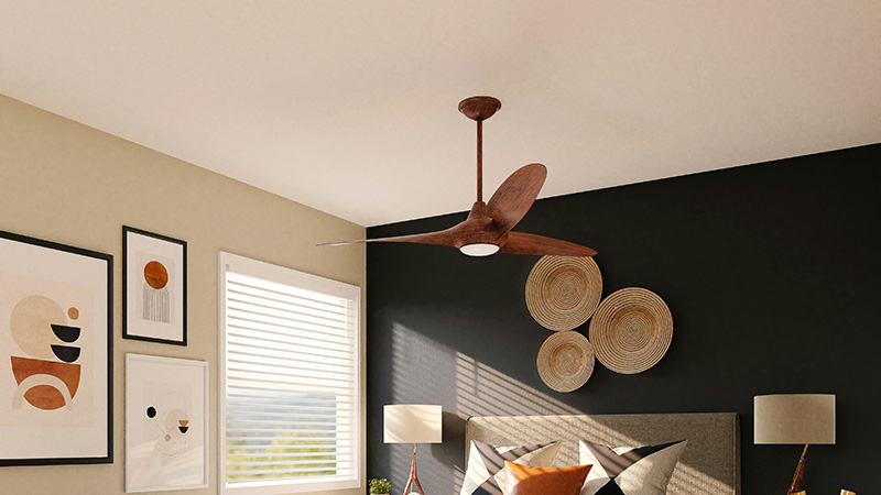 Stylish Wood Blade Ceiling Fan