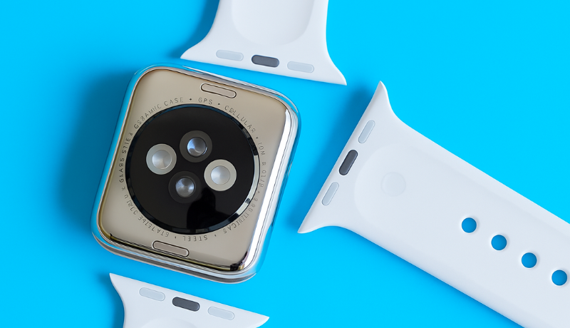 Clean the starps with fine cloth and water