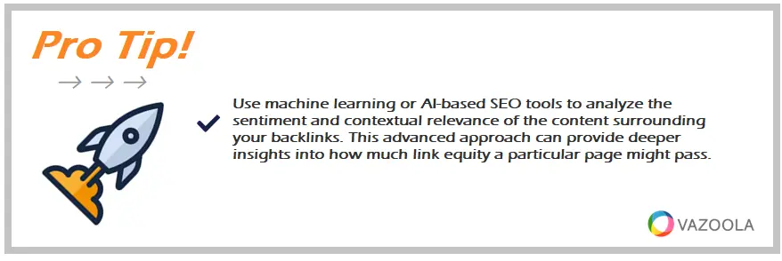 Pro Tip AI tools for link equity