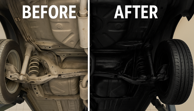 rubberized coating provides good protection from rust
