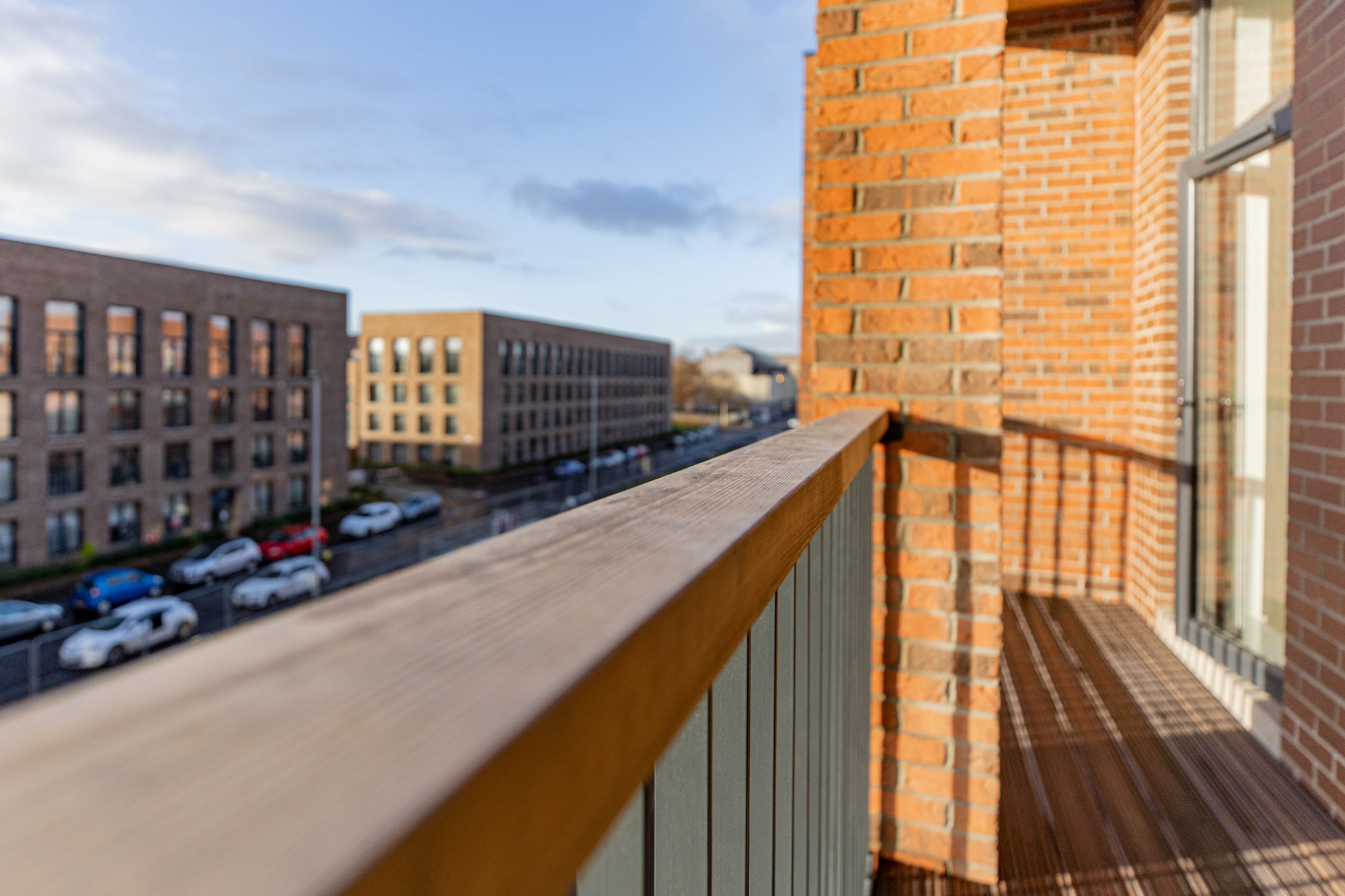 townhouses with roof terrace in glasgow city centre 