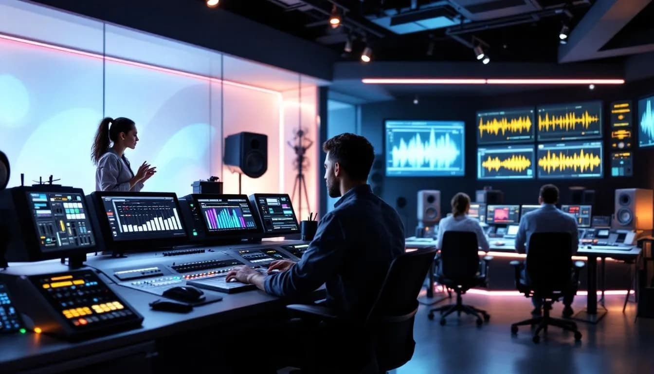 Karrierechancen für Audio Engineers in verschiedenen Bereichen.