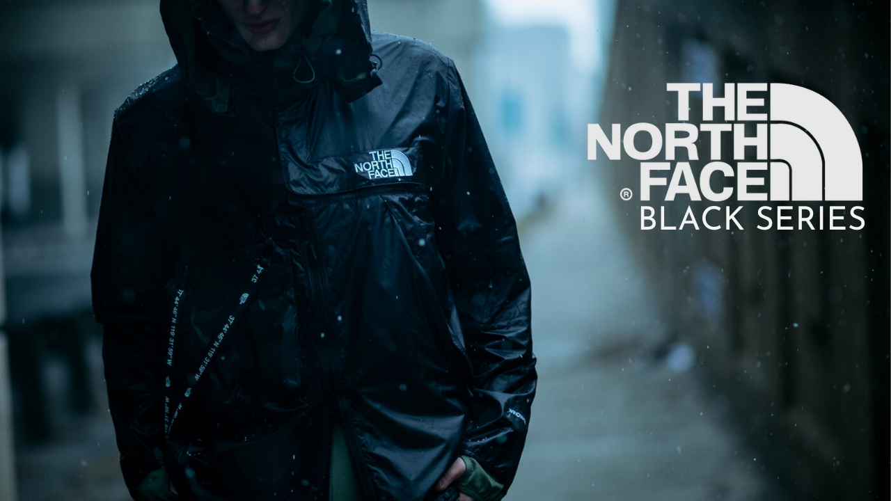 The North Face Black Series logo and techwear fashion