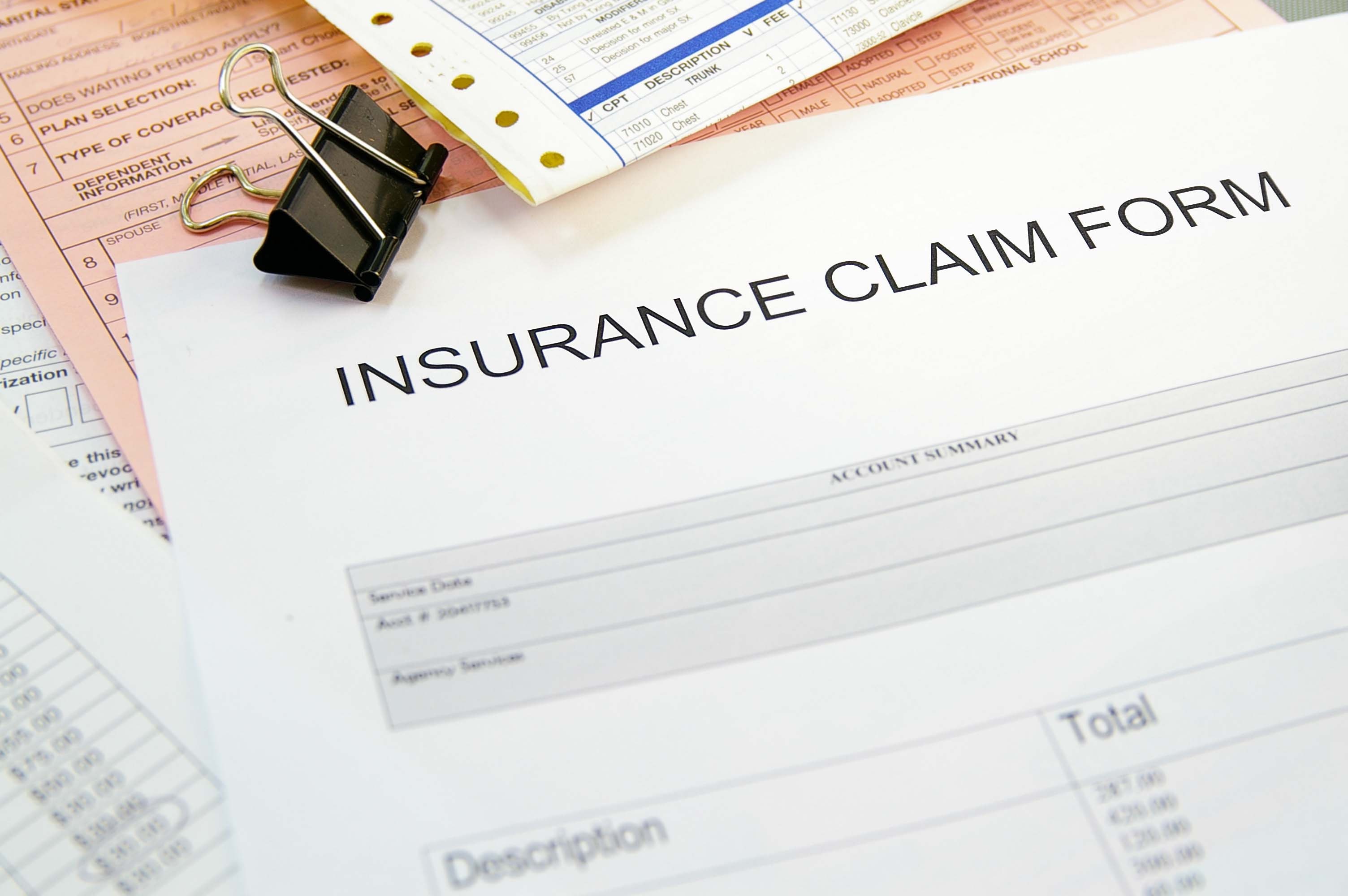 Insurance claim