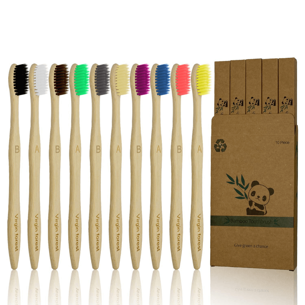 Virgin Forest Soft Bristles Bamboo Toothbrush