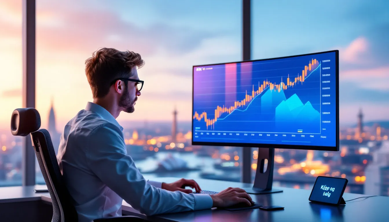 A beginner's guide to starting with OBX Index Futures, featuring a trading setup.