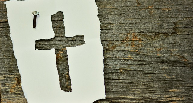 cruz, clavo, símbolo