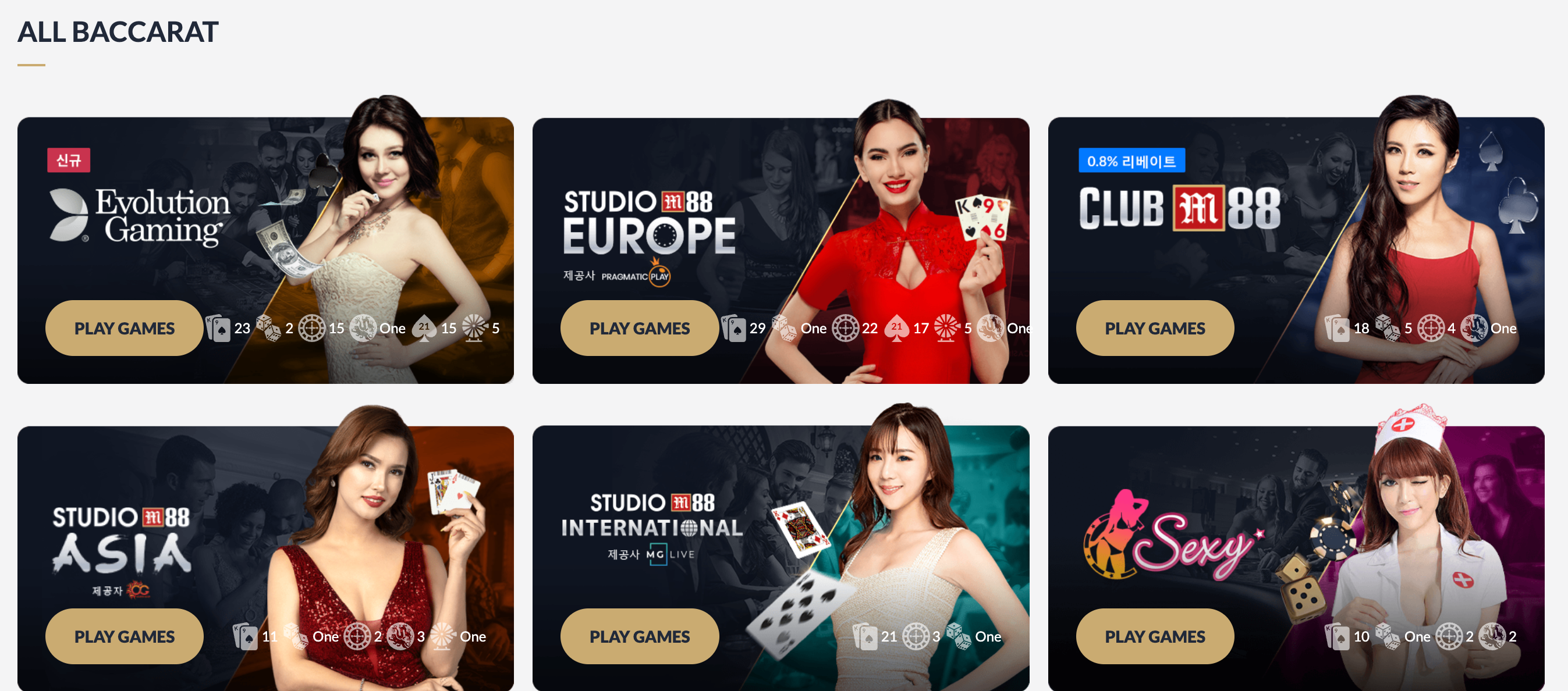 the best baccarat online for real money south korea 