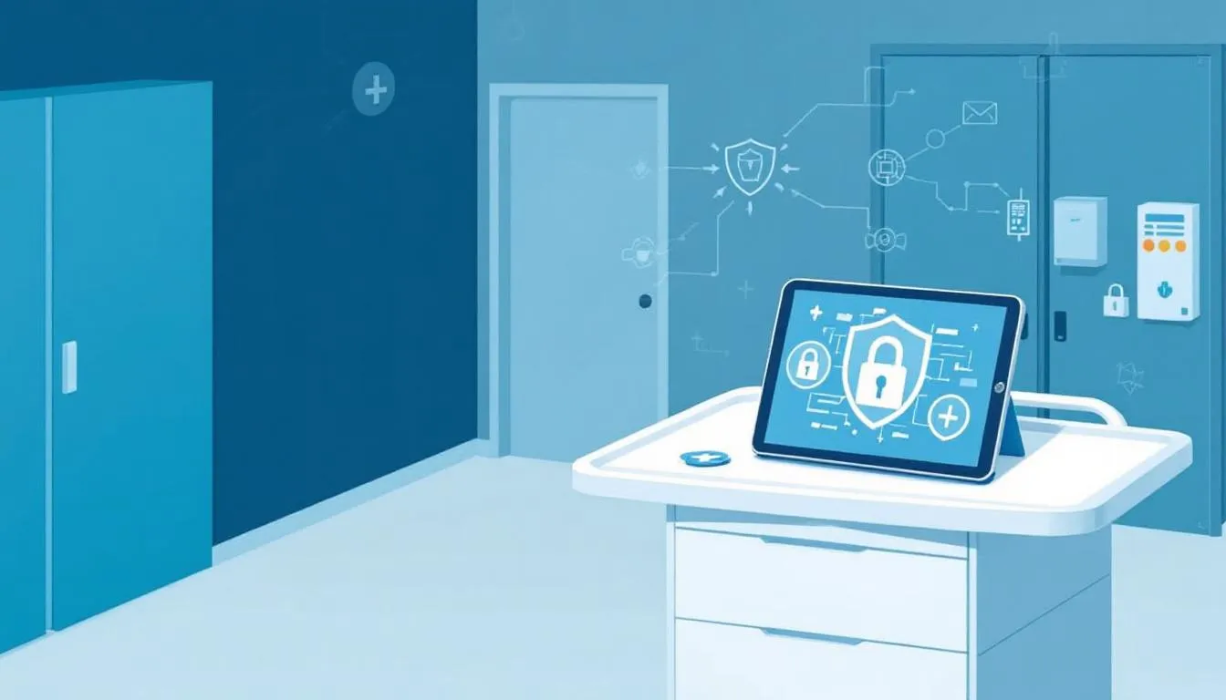 Sécurité des iPads en milieu hospitalier pour protéger les données des patients.