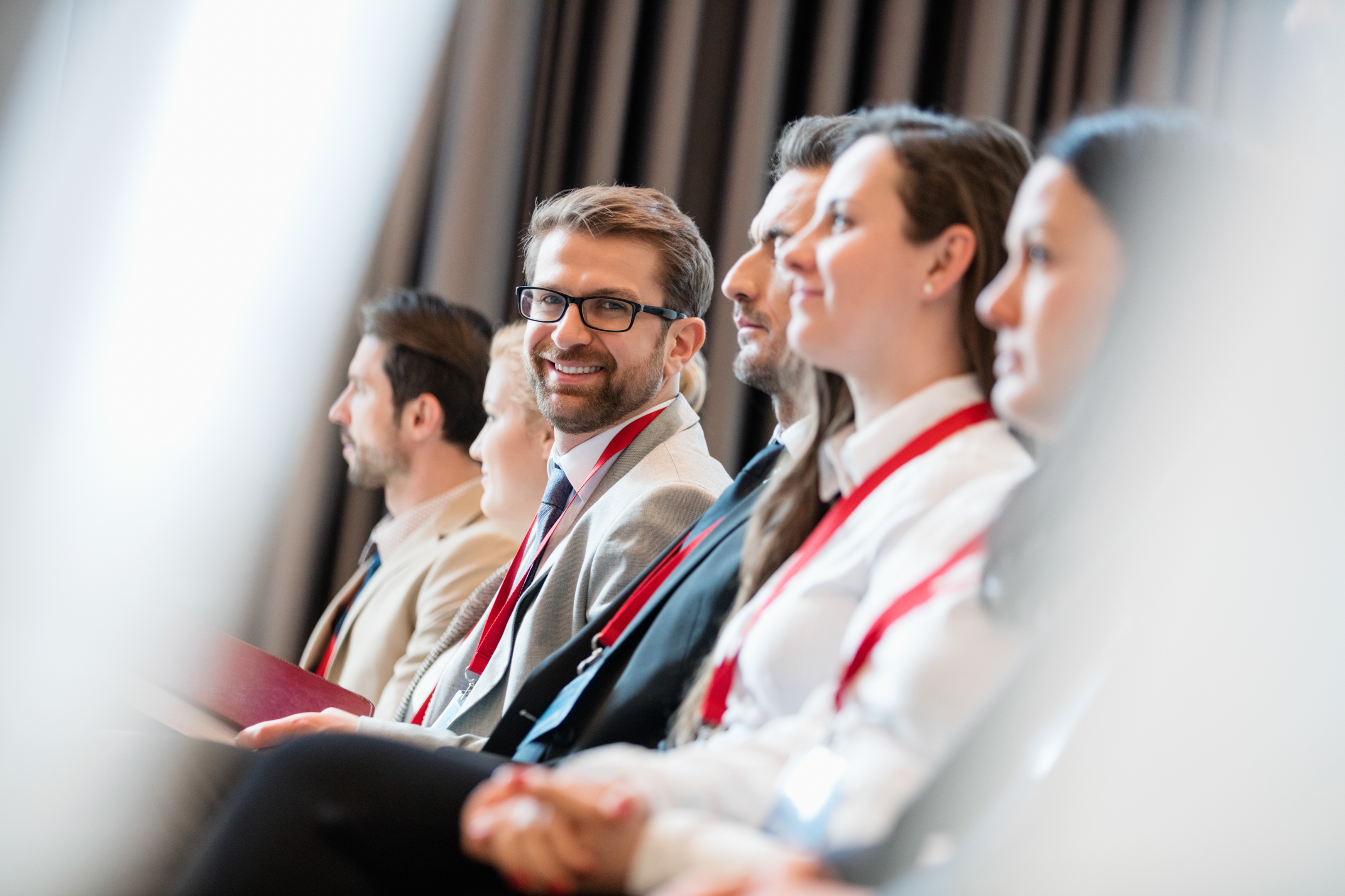 Conference Lanyards (Shutterstock)