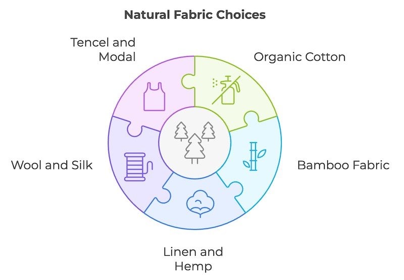 natural fabric choice for bpa free clothes