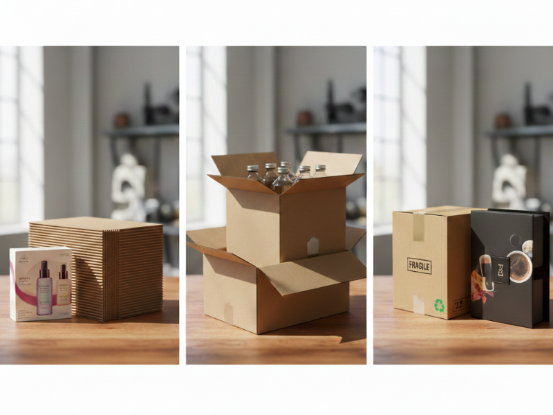 Different paper box packaging type