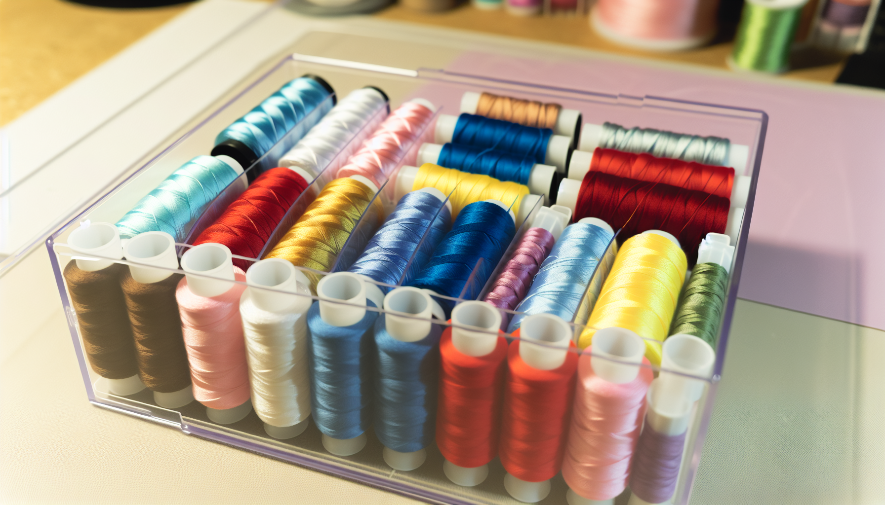 Organized thread storage