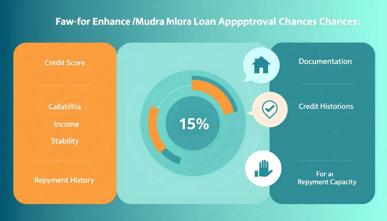 Best practices for enhancing Mudra loan approval chances.