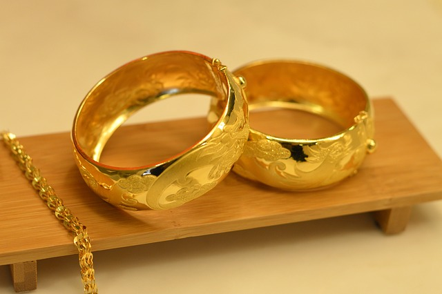 wedding, gold, gold bracelet