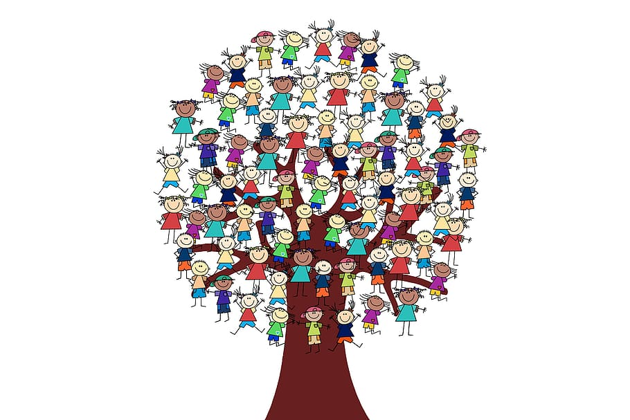 Drzewo z dziećmi - włącz kolegów do aktywnej pracy w projekcie DMS