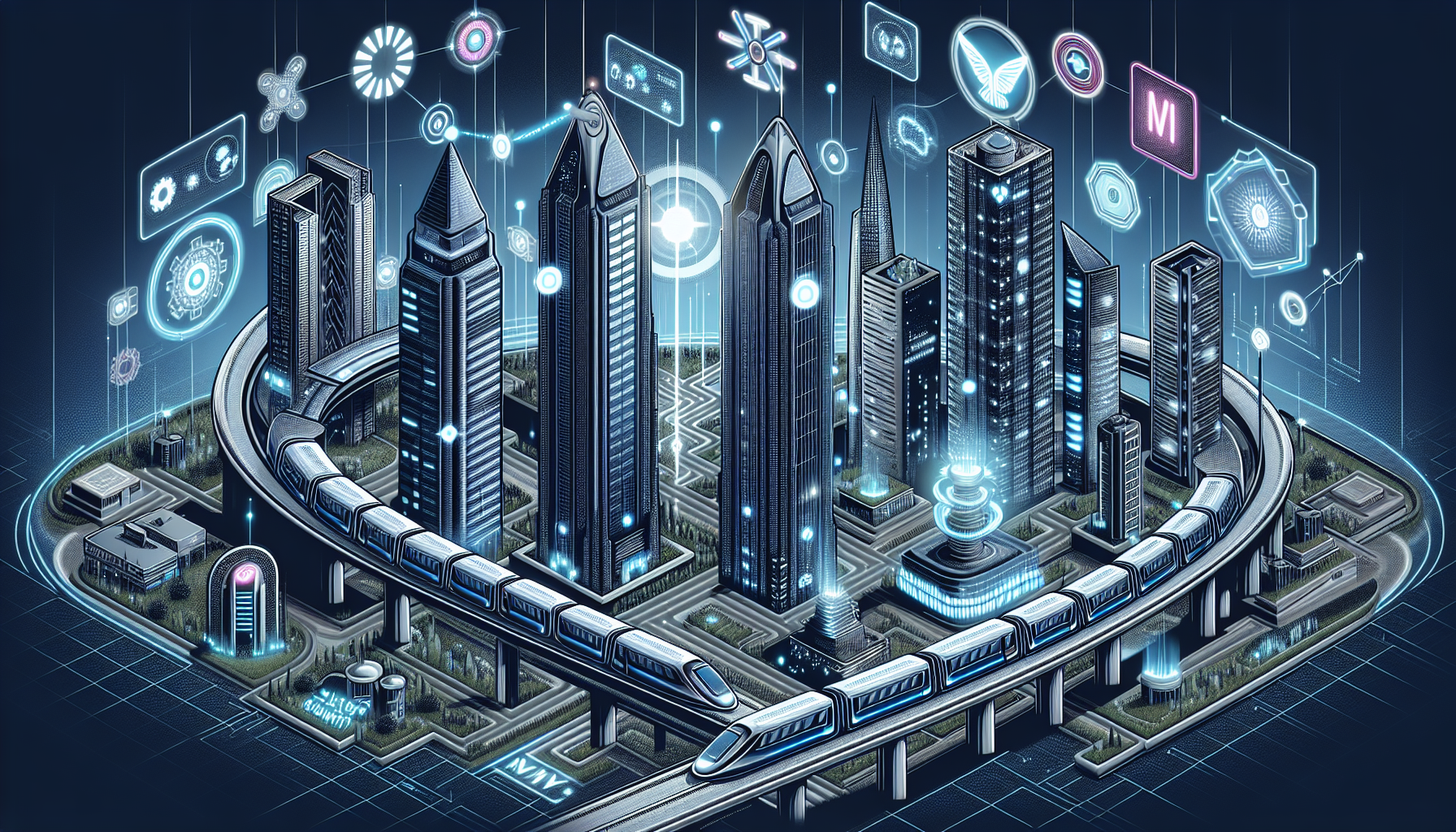 Illustration of agile methodologies and technological advancements driving future success of MVP strategies