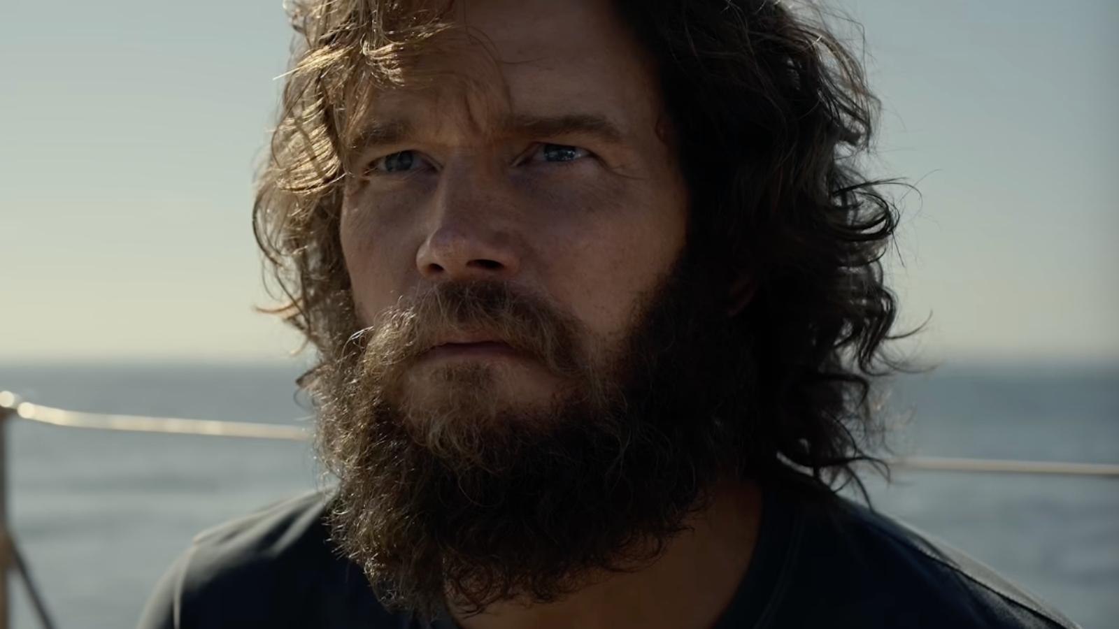 Chris Pratt as James Reece with long beard in Terminal List season 2 trailer