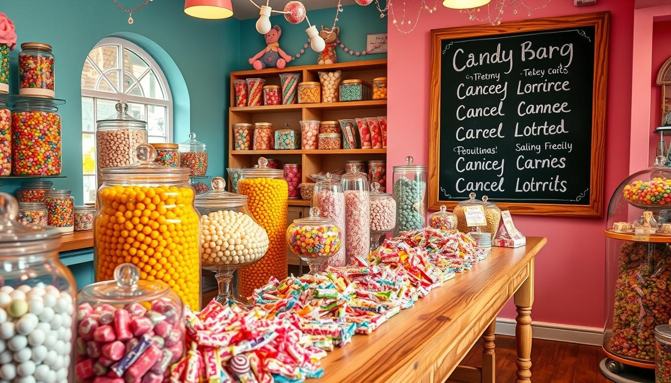 candy business name finalization