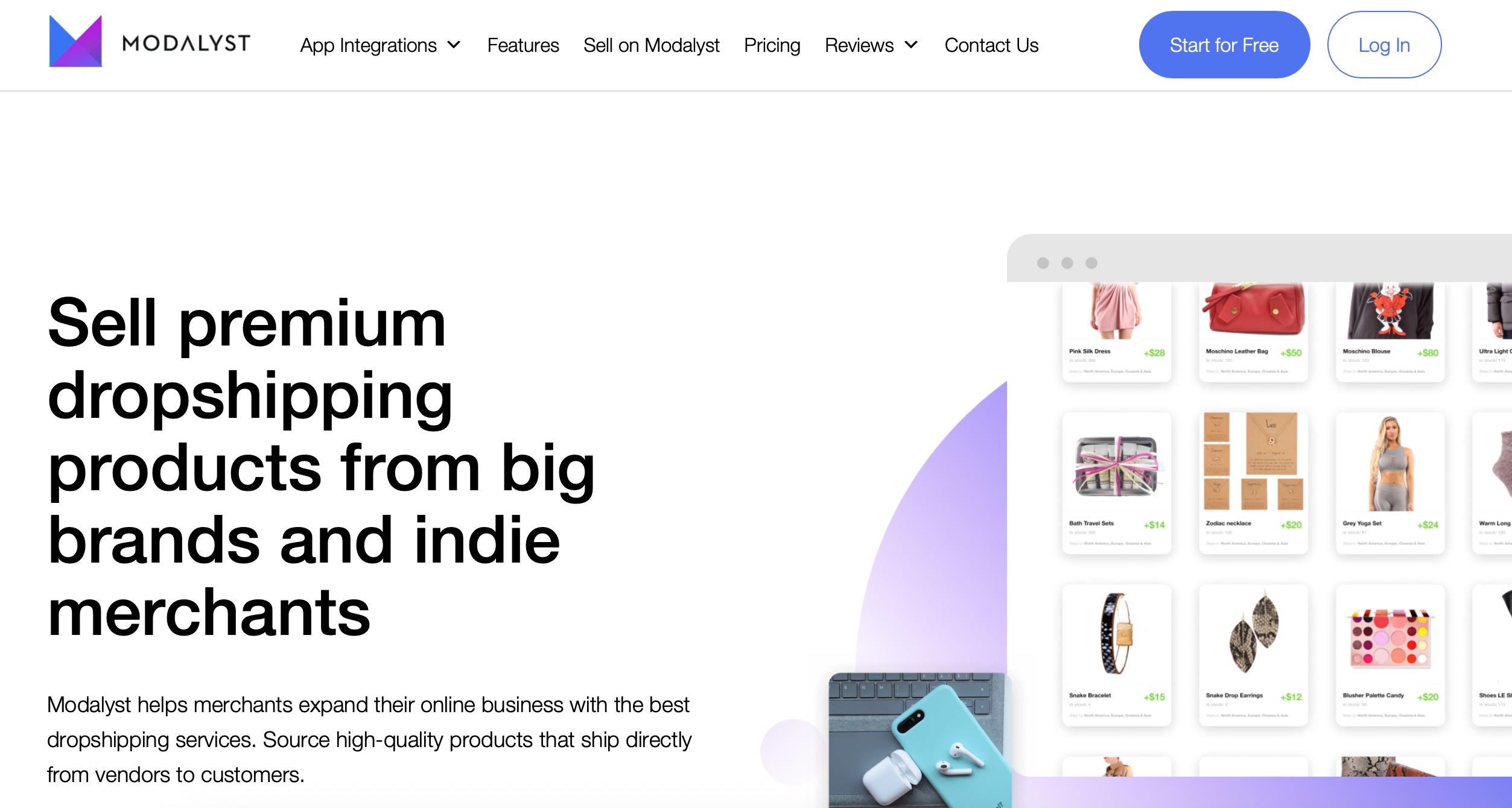 ebay dropshipping suppliers - modalyst 