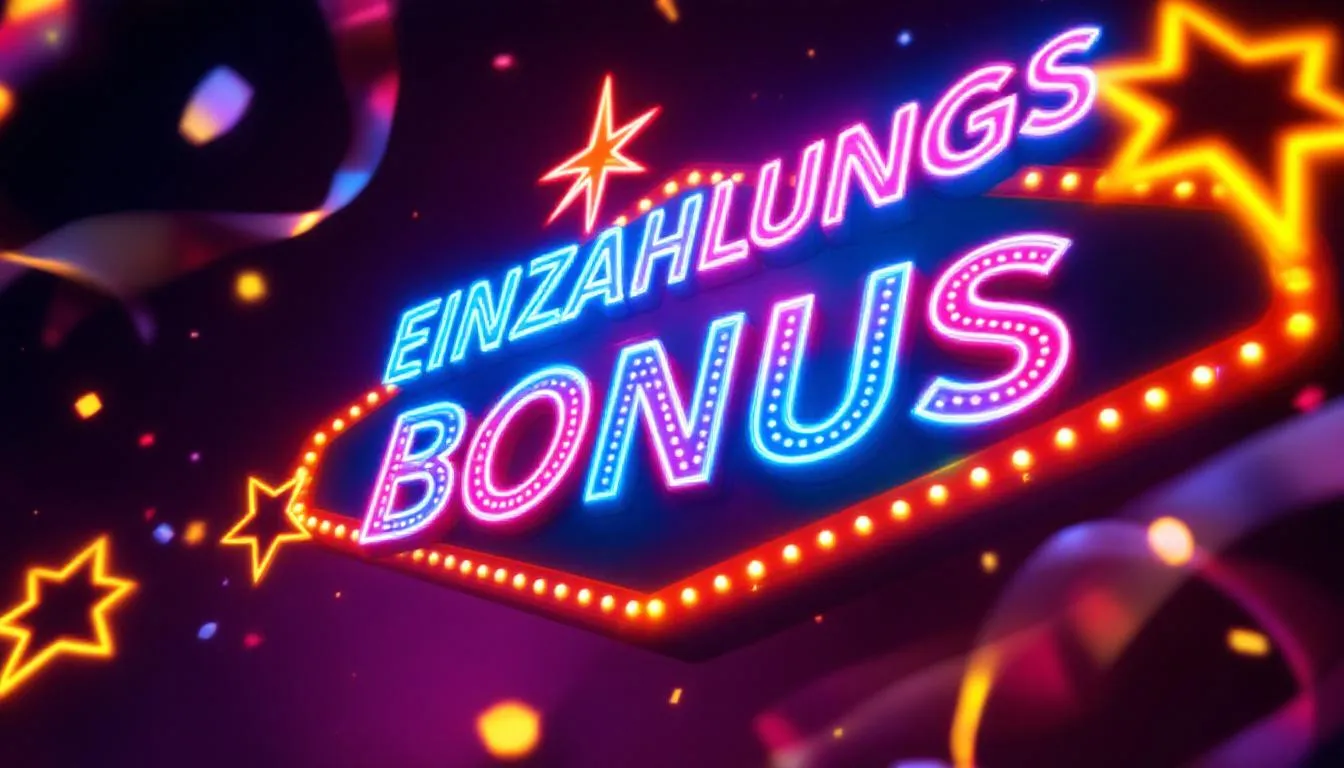 Der Einzahlungsbonus verdoppelt Ihr Startkapital in Online Casinos.