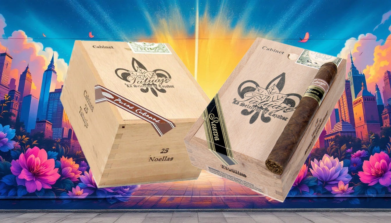 A beautifully arranged box of cigars, illustrating the appeal of a box purchase.