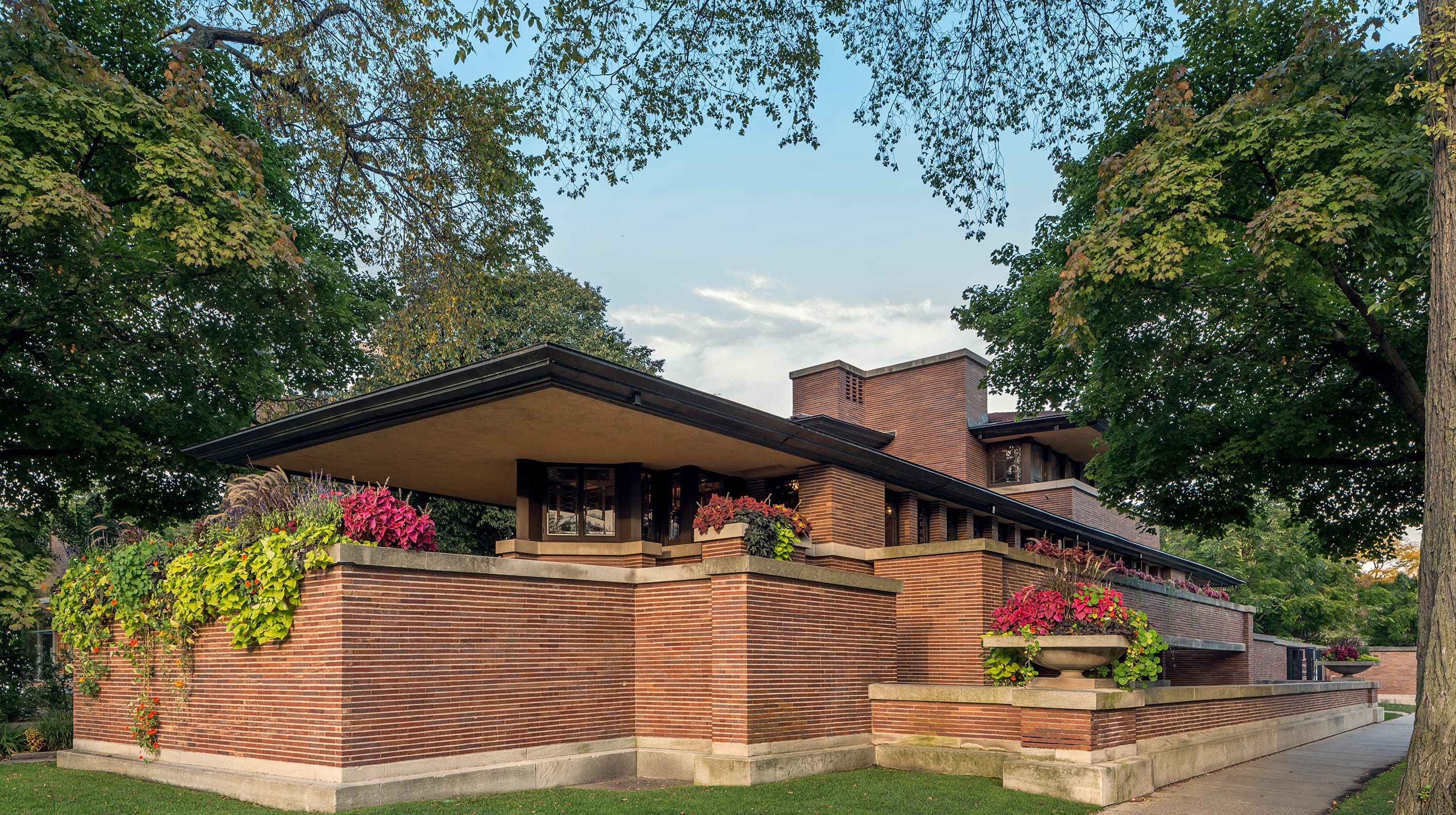 The Robie House, An Aesthetic Flat Landscape 