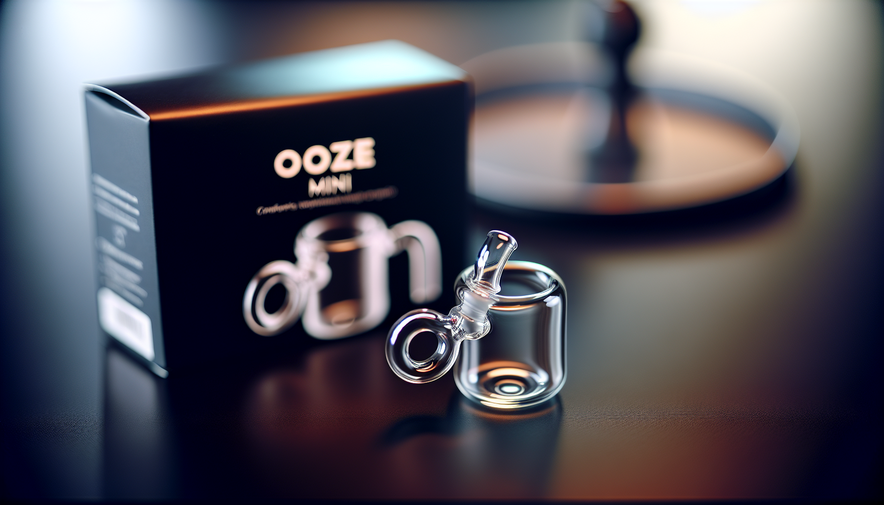 Ooze Mini with comfortable glass loop handle