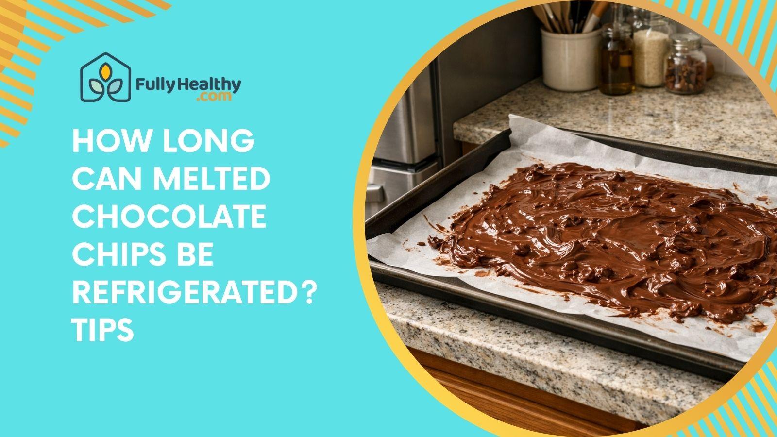 How Long Can Melted Chocolate Chips Be Refrigerated? Tips