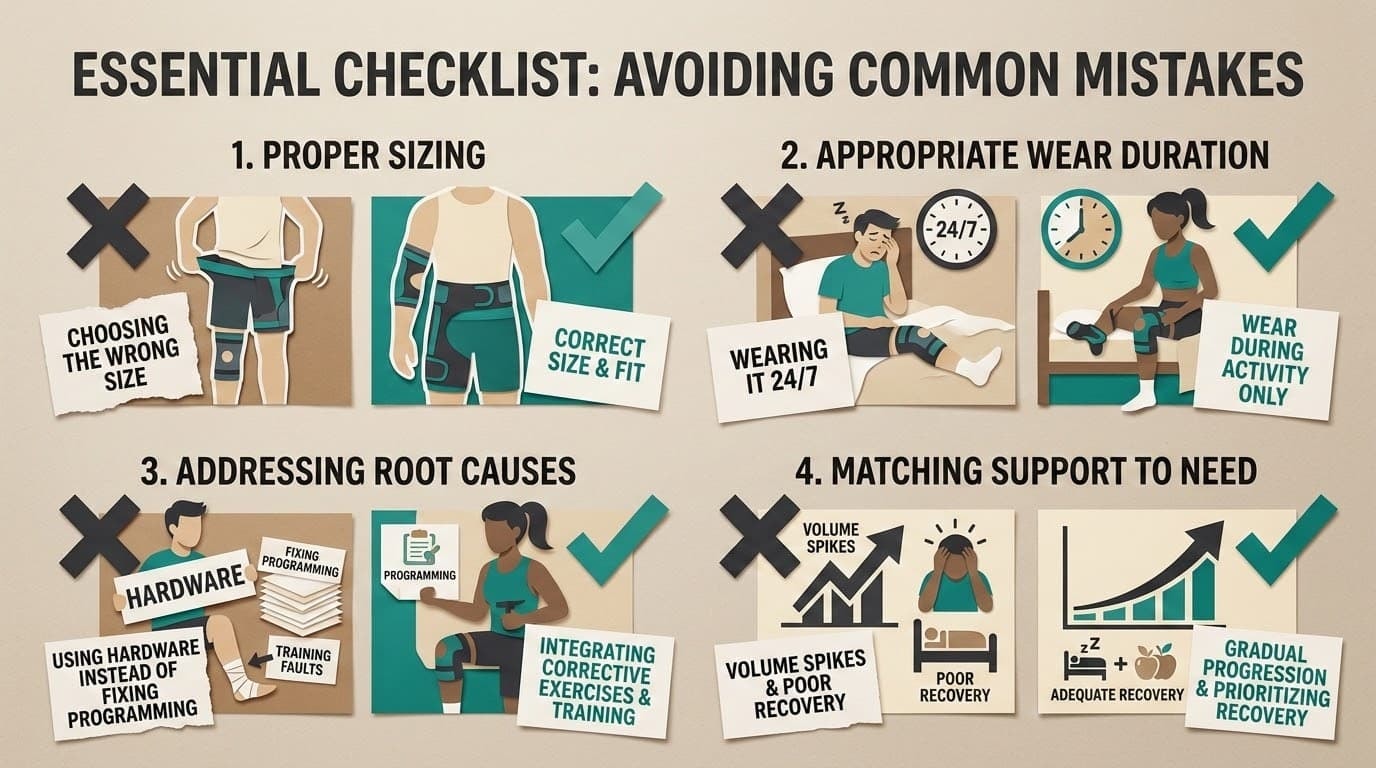 Common Mistakes With Knee Braces