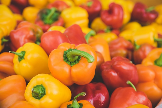 hd wallpaper, peppers, red