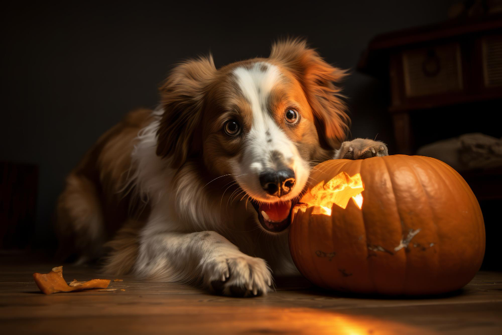 Giving your dog pumpkin best sale