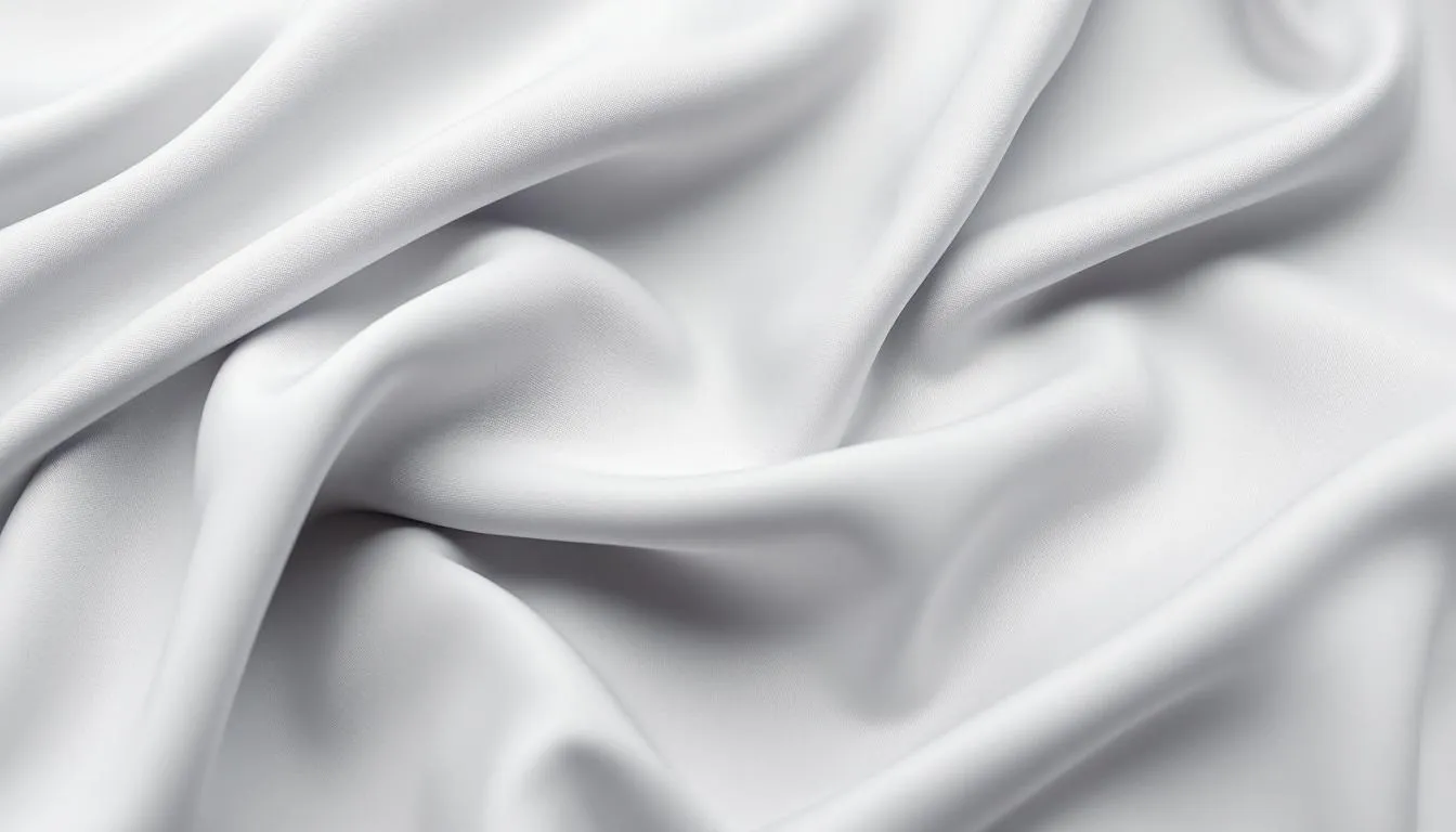 An example of spandex fabric material with a close-up view showing its stretchy texture.