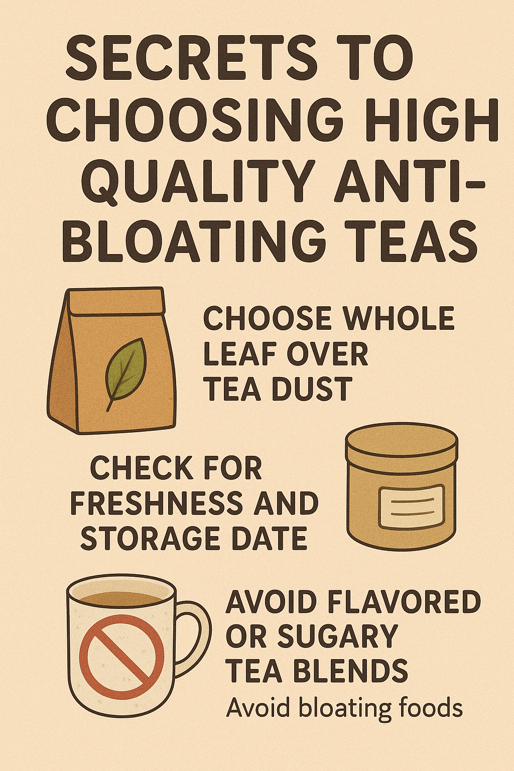 Secrets to Choosing High-Quality Anti-Bloating Teas