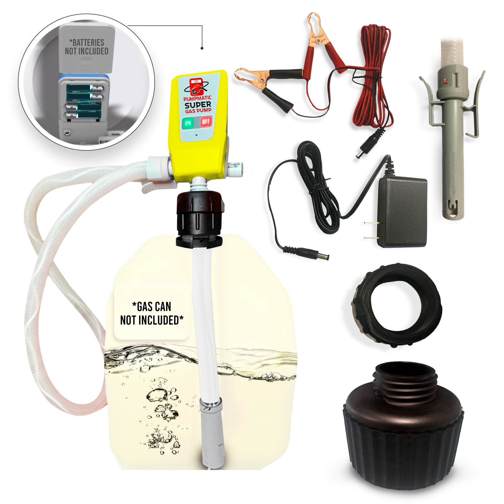 PumpMatic Diesel Gas Can Pump