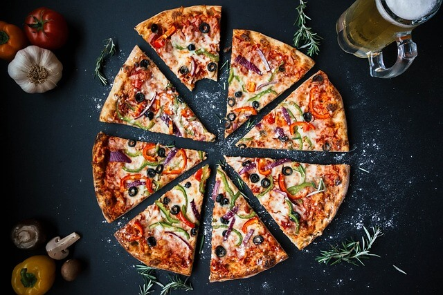 vegetarische pizza, gemüse, pizzen, foto, kochbuch, tolle bewertungen