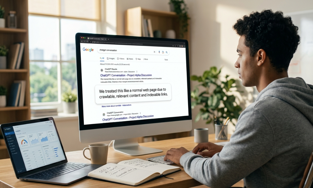 Why Google Treated These Like Normal Web Pages